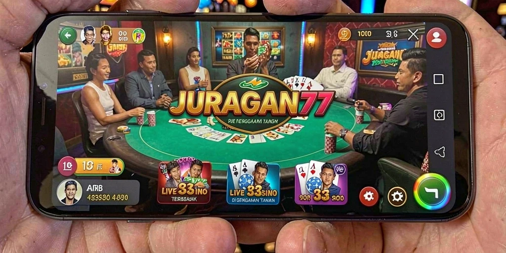 Tampilan gameplay Live Casino yang mendebarkan dan interaktif.