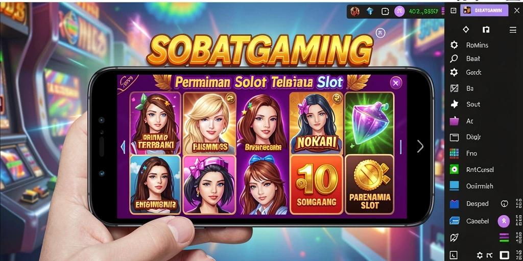 Gameplay Slot SOBATGAMING yang menarik dan penuh warna.